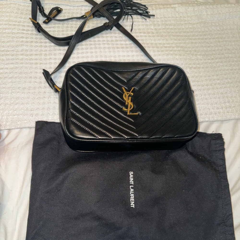 YSL Lou Leather Camera Bag